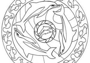 Coloriage Mandala Dauphin à Imprimer Coloriage Mandala Les Beaux Dessins De Autres Imprimer Et Colorier