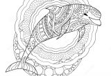 Coloriage Mandala Dauphin à Imprimer Erfreut Coloriage Mandala Dauphin Farbiger Zeitgenössisch