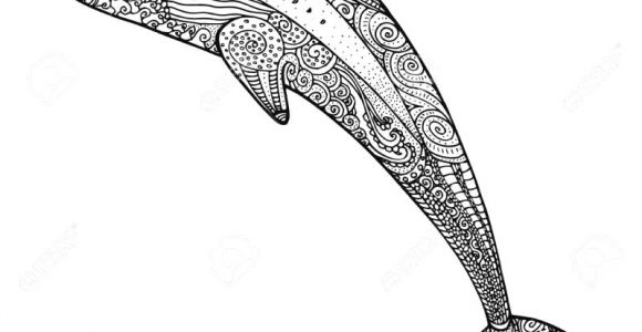 Coloriage Mandala De Dauphin Coloriage Mandala Dauphin Difficile