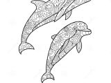 Coloriage Mandala De Dauphin Imprimer Mandala Animaux Dessin A Imprimer Gratuit