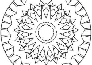 Coloriage Mandala En Ligne Gratuit Mandale Simple Et Joli  Imprimer Gratuitement Ou Colorier