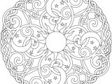 Coloriage Mandala Enfant Celestial Coloringpage 744744 Pixels
