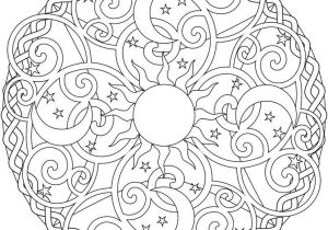 Coloriage Mandala Enfant Celestial Coloringpage 744744 Pixels