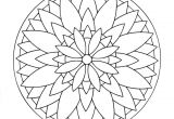 Coloriage Mandala Facile à Imprimer 187 Best Mandalas Images On Pinterest