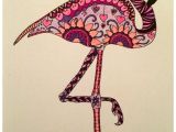 Coloriage Mandala Flamant Rose Art Thérapie Animaux   Colorier Coloriage De Lauryne Coloriages