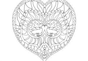 Coloriage Mandala Fleur Et Coeur Articles Sur Le Sujet Coloriage