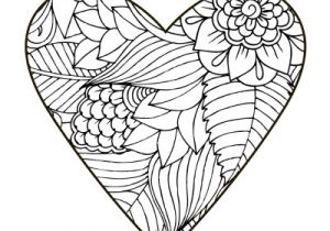 Coloriage Mandala Fleur Et Coeur Coloriage Coeur Des Coloriages De Coeur   Imprimer Sur Tete