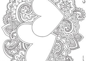 Coloriage Mandala Fleur Et Coeur Coloriage De Coeur D Amour