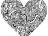 Coloriage Mandala Fleur Et Coeur Coloriages