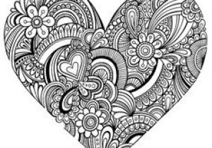 Coloriage Mandala Fleur Et Coeur Coloriages