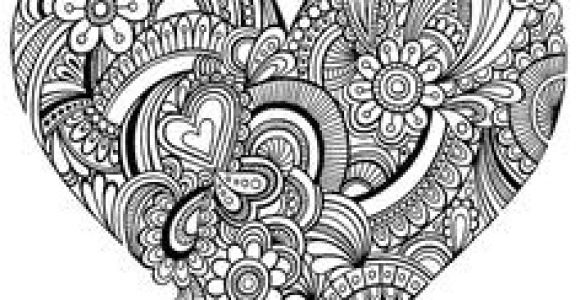 Coloriage Mandala Fleur Et Coeur Coloriages