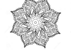 Coloriage Mandala Fleur Et Coeur Mandala De Fleur De Griffonnage Illustration De Vecteur Coloriage Mandala Fleur Et Coeur Mandala De Fleur De Griffonnage Illustration De Vecteur