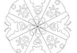 Coloriage Mandala Fleur Et Papillon Coloriage Mandalas Mandala Fleurs Et Papillons 4