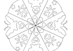 Coloriage Mandala Fleur Et Papillon Coloriage Mandalas Mandala Fleurs Et Papillons 4