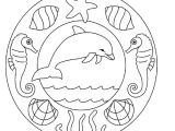 Coloriage Mandala orque 17 Dessins De Coloriage Mandala orque   Imprimer