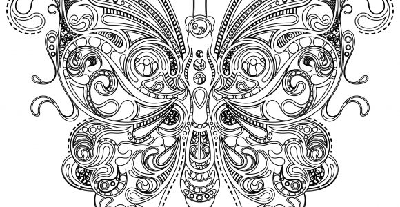 Coloriage Mandala Papillon à Imprimer Coloriage Papillon Tr¨s Difficile   Imprimer