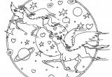 Coloriage Mandala Pegase Coloriage Mandala Pegase Jecolorie