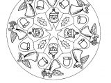 Coloriage Mandala Pere Noel Coloriage Mandala Anges Pere Noel Cloches Jecolorie