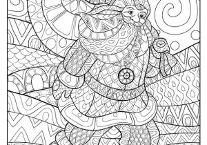 Coloriage Mandala Pere Noel Dessin à Colorier Pour Un Hiver Zen Distribution Du Père