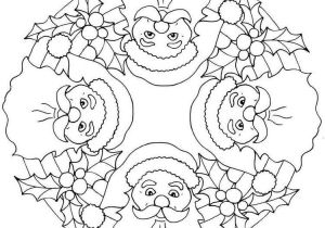 Coloriage Mandala Pere Noel Mandala Noël 30 Idées Gratuites à Imprimer Pour Petits