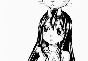 Coloriage Manga Fairy Tail Fairy Tail Wendy Coloriage Manga Fairy Tail Fairy Tail Wendy