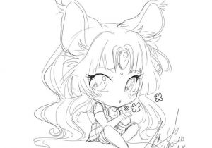 Coloriage Manga Fille Chibi Coloriage Manga Fille Chibi