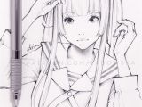 Coloriage Manga Fille Chibi Dessin Manga Fille Ecoliere Mignonne by Ladowska
