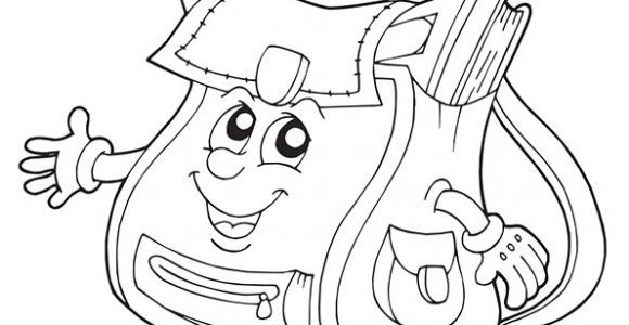 Coloriage Mappemonde Dessin   Colorier D Un Cartable Joyeux