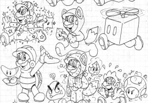 Coloriage Mario 3d Land Coloriage Mario 3d World