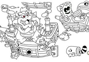 Coloriage Mario 3d World Coloriage Mario 3d World