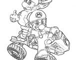 Coloriage Mario Kart 8 Deluxe Coloriage Mario Kart Postolfo