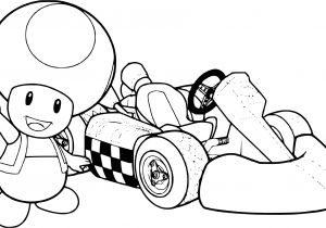 Coloriage Mario Kart à Imprimer Coloriage De Mario Kart Wii