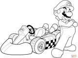 Coloriage Mario Kart Wii 4590 Mario Free Clipart 21