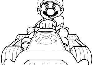 Coloriage Mario Kart Wii Mario Kart Coloring Pages