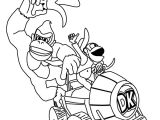 Coloriage Mario Kart Wii Printable Coloring Pages Donkey Kong Video Games