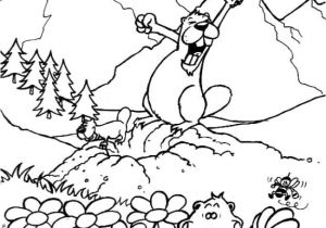 Coloriage Marmotte Qui Dort Coloriages Les Marmottes Fr Hellokids