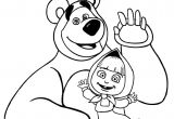Coloriage Masha Et Michka Anniversaire Coloriage Masha Et Michka Postolfo