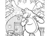 Coloriage Masha Et Michka Anniversaire Masha and the Bear Russian Printables Google Search