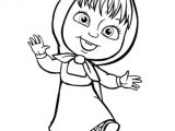 Coloriage Masha Et Michka Gratuit A Imprimer Coloriage Masha Et Michka Est Joyeuse Dessin  Imprimer