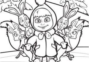 Coloriage Masha Et Michka Gratuit A Imprimer Masha and Mishka and the Animals