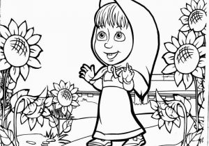 Coloriage Masha Et Michka Gratuit à Imprimer Masha and the Bear Coloring Pages Madi Preschool