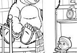 Coloriage Masha Et Michka Noel Coloriage Masha Et Michka 30