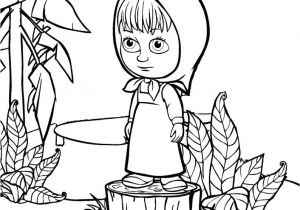 Coloriage Masha Et Michka Pdf Coloriage Masha Et Michka Est Desolee Dessin