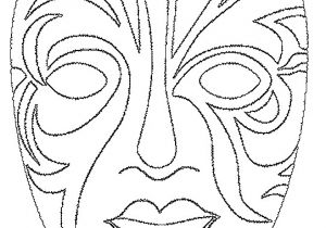 Coloriage Masque à Imprimer Mask Carnival Recherche Google