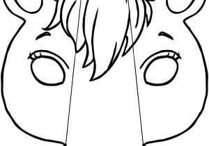 Coloriage Masque à Imprimer Masque 225 Objets – Coloriages à Imprimer