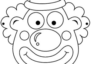 Coloriage Masque Clown Tueur Clown Tueur Dessin A Imprimer