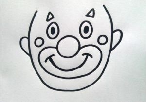 Coloriage Masque Clown Tueur Tªtes De Clowns En Empreintes De Mains
