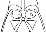 Coloriage Masque De Dark Vador Coloriage Masque Dark Vador   Imprimer