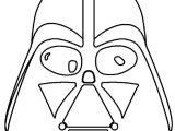 Coloriage Masque De Dark Vador Coloriage Masque Dark Vador   Imprimer