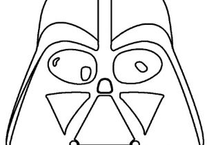 Coloriage Masque De Dark Vador Coloriage Masque Dark Vador   Imprimer